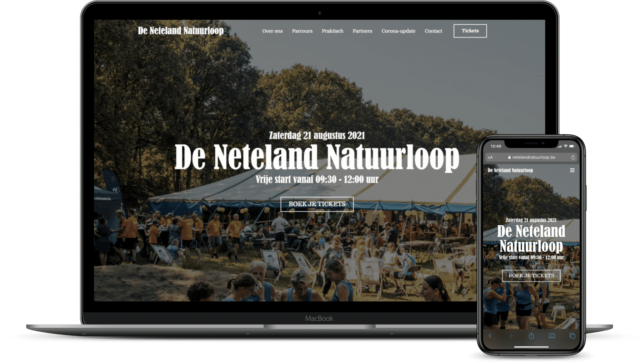 Website bouwen voor Neteland Natuurloop